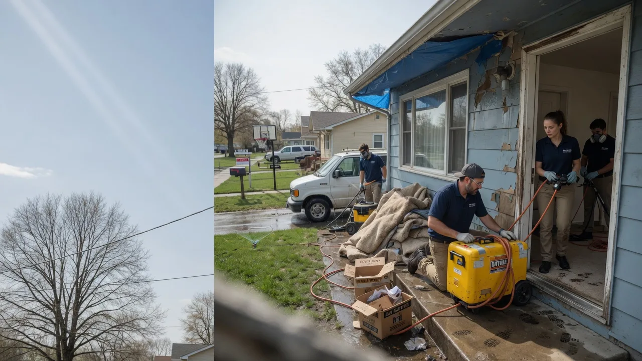 Basement Flood Cleanup in New Boston, MO near me